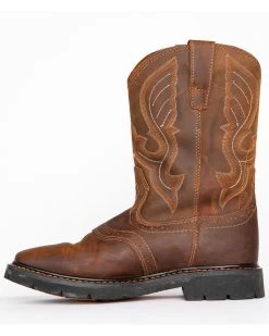 Cody James Men's Western Work Boots - Square Toe -Cody James 0502M2 41 LT