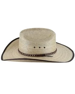 Cody James® Men's Brown Trimmed Straw Hat -Cody James 099P15 19 D3