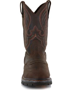 Cody James Men's Western Pull On Work Boots - Round Toe -Cody James 2000172363 200 FT