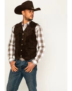 Cody James Men's Wild Boar Suede Vest -Cody James 2000215916 200 D2