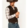 Cody James Men's Wild Boar Suede Vest -Cody James 2000215916 200 D3