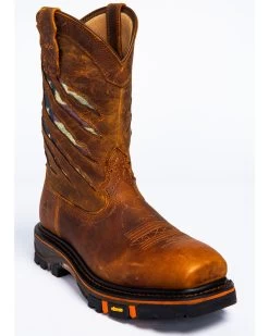 Cody James Men's Flag Western Work Boots - Nano Composite Toe -Cody James 2000266695 200 P1