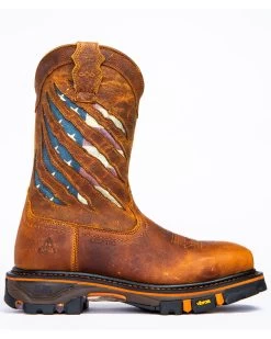 Cody James Men's Flag Western Work Boots - Nano Composite Toe -Cody James 2000266695 200 P4