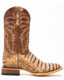 Cody James Men's Caiman Belly Western Boots - Broad Square Toe -Cody James 2000276396 200 P3