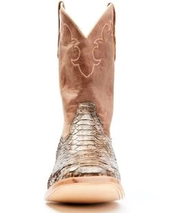 Cody James Men's Exotic Python Western Boots - Broad Square Toe -Cody James 2000276397 936 P4