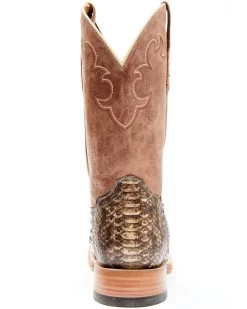 Cody James Men's Exotic Python Western Boots - Broad Square Toe -Cody James 2000276397 936 P5