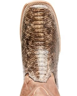 Cody James Men's Exotic Python Western Boots - Broad Square Toe -Cody James 2000276397 936 P6