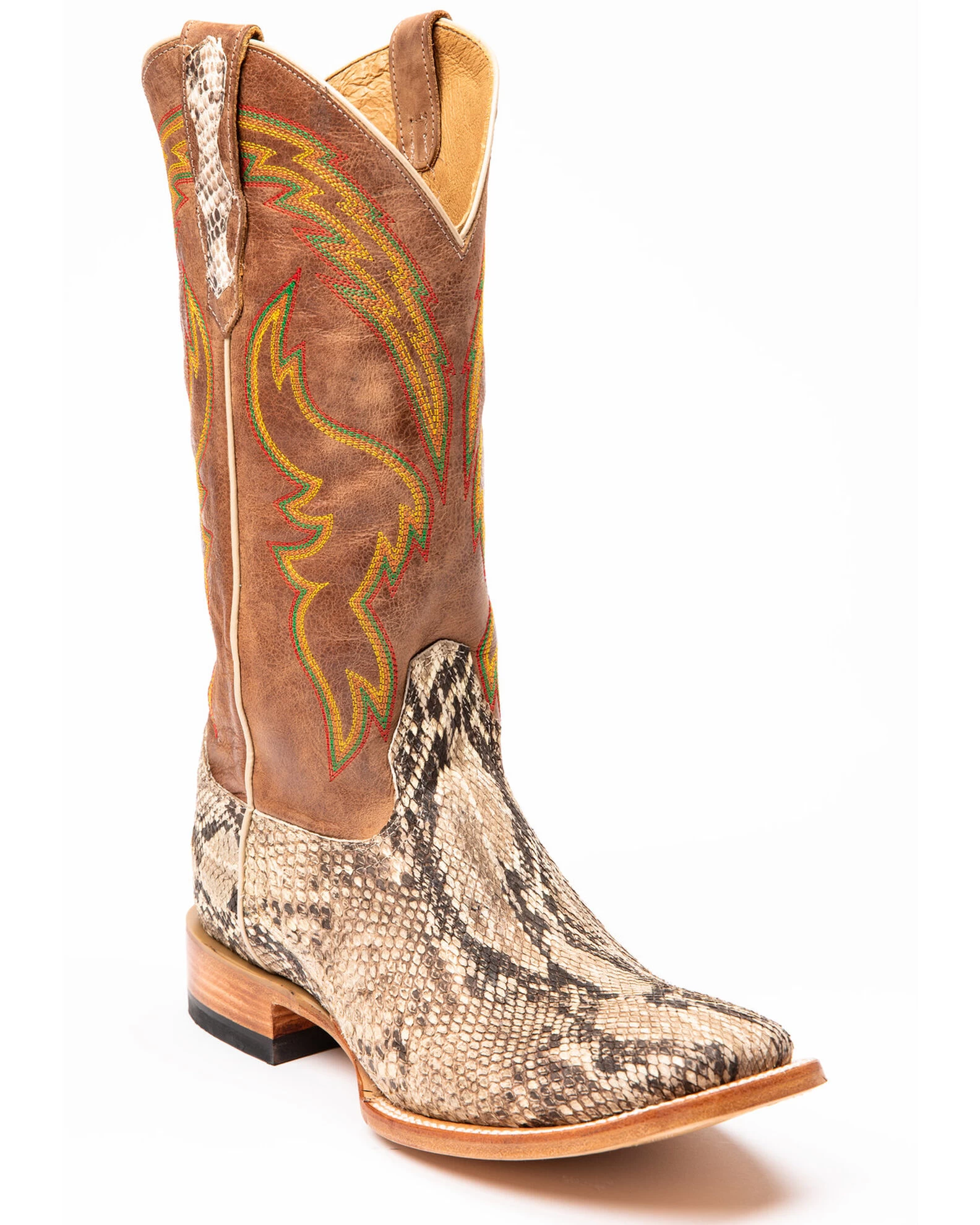 Cody James Men's Python Western Boots - Broad Square Toe 3 Cody James Men's Python Western Boots - Broad Square Toe