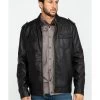 Cody James Men's Backwoods Distressed Faux Leather Moto Jacket - Big & Tall 1 Cody James Men's Backwoods Distressed Faux Leather Moto Jacket - Big & Tall -Cody James 2000282519 200 P1