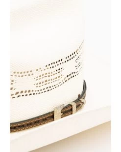 Cody James Men's 20X Low Cattleman Pro Rodeo Straw Hat  -Cody James 2000287756 101 P6