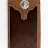 Cody James Men's Hair On Praying Cowboy Leather Checkbook Wallet -Cody James 2000292325 200 P1