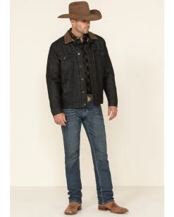 Cody James Men's Grand Teton 2.0 Western Dark Denim Jacket -Cody James 2000325386 401 P2