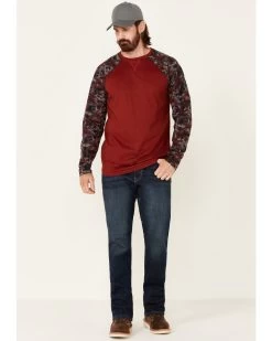 Cody James Men's FR Chili Long Sleeve Work Raglan T-Shirt  -Cody James 2000325705 641 P2