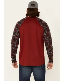 Cody James Men's FR Chili Long Sleeve Work Raglan T-Shirt  -Cody James 2000325705 641 P4