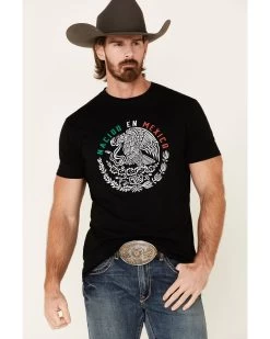 Cody James Men's Black Born In Mexico Graphic T-Shirt 