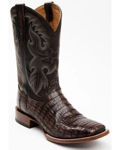 Cody James Men's Exotic Caiman Tail Skin Western Boots - Broad Square Toe 10 Cody James Men's Exotic Caiman Tail Skin Western Boots - Broad Square Toe -Cody James 2000339011 001 P1
