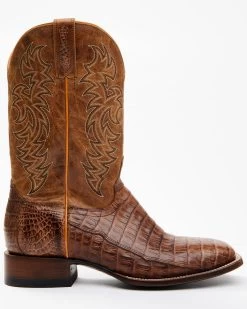 Cody James Men's Nuez Exotic Caiman Skin Western Boots - Broad Square Toe -Cody James 2000339810 280 P2 1