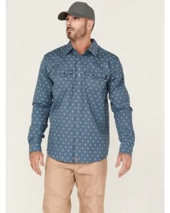 Cody James Men's FR Foulard Print Long Sleeve Pearl Snap Work Shirt 8 Cody James Men's FR Foulard Print Long Sleeve Pearl Snap Work Shirt -Cody James 2000343139 420 P1