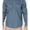 Cody James Men's FR Foulard Print Long Sleeve Pearl Snap Work Shirt -Cody James 2000343139 420 P3