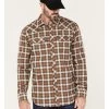 Cody James Men's FR Mini Buffalo Plaid Long Sleeve Snap Work Shirt 1 Cody James Men's FR Mini Buffalo Plaid Long Sleeve Snap Work Shirt -Cody James 2000343142 250 P1