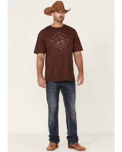 Cody James Men's Desert Compass Graphic Short Sleeve T-Shirt  -Cody James 2000347474 640 P2