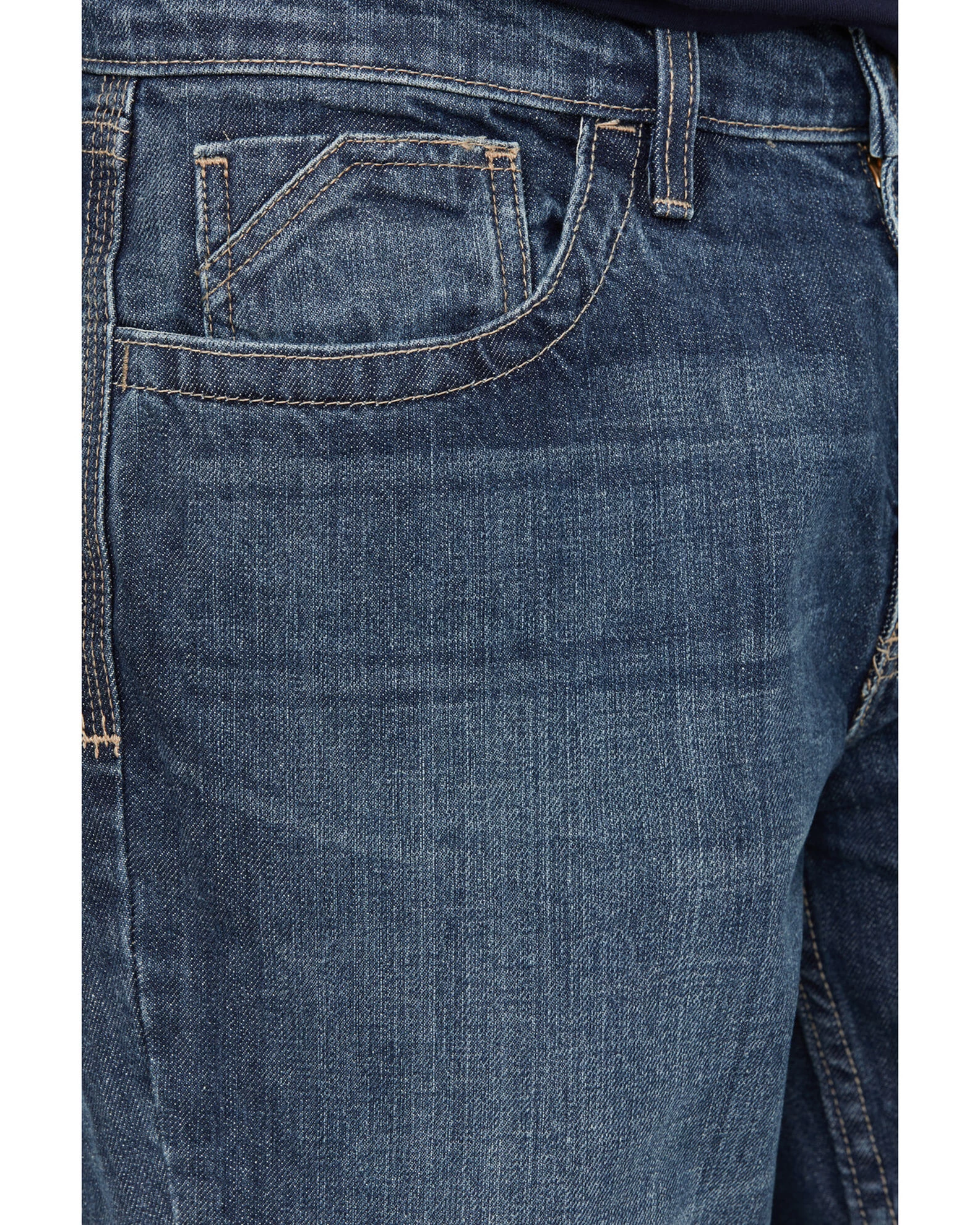 Cody James Men's FR Medium Wash Slim Straight Jeans 4 Cody James Men's FR Medium Wash Slim Straight Jeans - Image 2