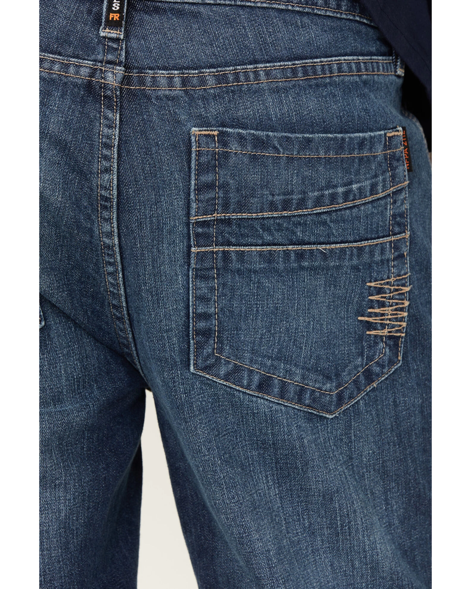 Cody James Men's FR Medium Wash Slim Straight Jeans 5 Cody James Men's FR Medium Wash Slim Straight Jeans - Image 3