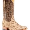 Cody James Men's Exotic Pirarucu Western Boots - Broad Square Toe  -Cody James 2000351584 280 P1