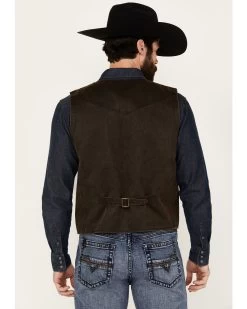 Cody James Men's Pancho Villa Oilskin Button-Front Western Vest -Cody James 2000351709 200 P4