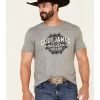 Cody James Men's Gray Southwestern Cylinder Graphic Short Sleeve T-Shirt  -Cody James 2000351762 070 P1