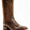 Cody James Men's Cobra Brown Exotic Western Boots - Broad Square Toe  -Cody James 2000356778 200 P1