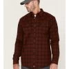 Cody James Men's FR Plaid Print Long Sleeve Snap Work Shirt  -Cody James 2000357955 601 P1