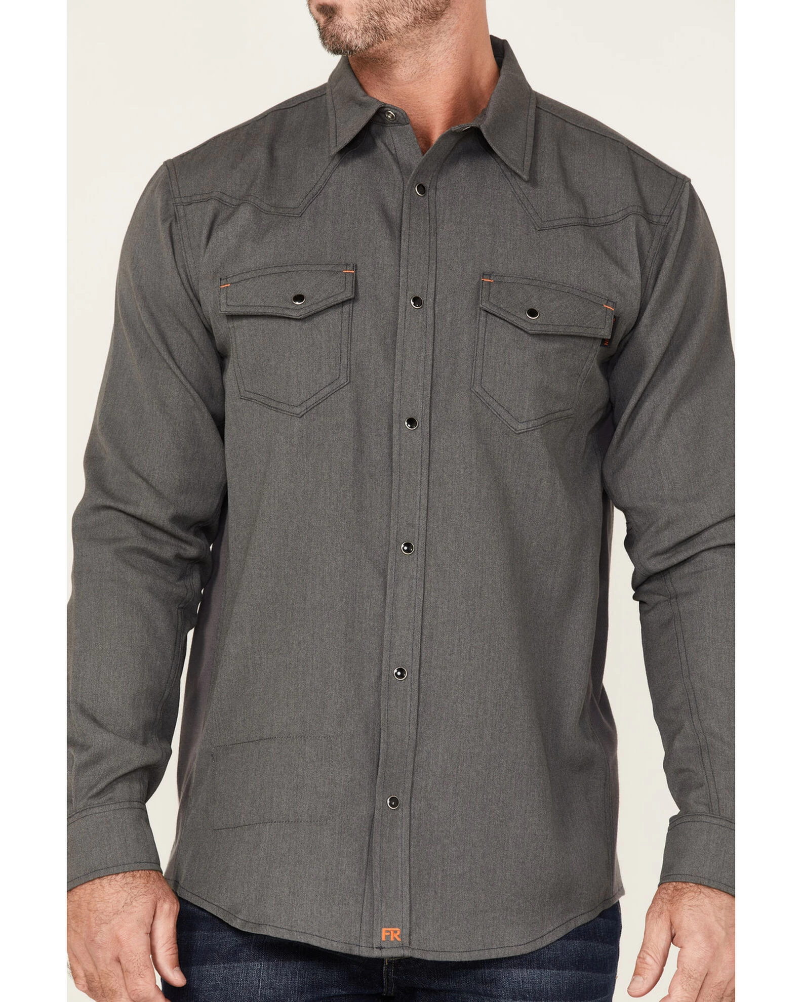 Cody James Men's FR Vented Long Sleeve Button-Down Work Shirt 5 Cody James Men's FR Vented Long Sleeve Button-Down Work Shirt - Image 3