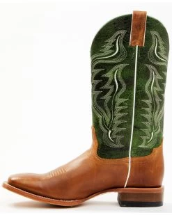 Cody James Men's Peridot Green Leather Western Boots - Broad Square Toe  -Cody James 2000358811 300 P3