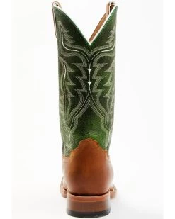 Cody James Men's Peridot Green Leather Western Boots - Broad Square Toe  -Cody James 2000358811 300 P5