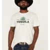 Cody James Men's Tequila Shot Ivory Graphic Short Sleeve T-Shirt 2 Cody James Men's Tequila Shot Ivory Graphic Short Sleeve T-Shirt -Cody James 2000359065 103 P1