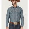 Cody James Men's Hotspot Solid Long Sleeve Snap Western Shirt  -Cody James 2000359384 400 P1