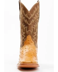 Cody James Men's Full-Quill Ostrich Exotic Western Boots - Broad Square Toe -Cody James 2000359773 200 P4 1