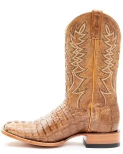 Cody James Men's Exotic Caiman Tail Western Boots - Broad Square Toe  -Cody James 2000360834 200 P3