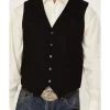 Cody James Men's Highlands Slub Button-Front Western Vest -Cody James 2000364439 001 P3