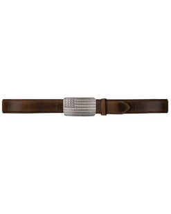 Cody James Men's American Flag Buckle Belt