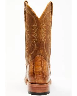 Cody James Men's Caiman Cognac 12" Exotic Western Boots - Broad Square Toe  -Cody James 2000366182 280 P5