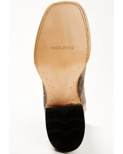 Cody James Men's Exotic Python Western Boots - Broad Square Toe  -Cody James 2000367488 201 P7