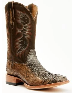 Cody James Men's Python Exotic Western Boots - Broad Square ToeÂ