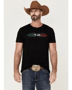 Cody James Men's Mexico Logo Graphic Short Sleeve T-Shirt 