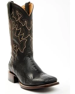 Cody James Men's Exotic Ostrich Leg Western Boots - Broad Square Toe -Cody James 2000371852 001 P1