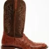 Cody James Men's Brandy Genuine Ostrich Exotic Western Boots - Broad Square Toe -Cody James 2000371858 600 P2