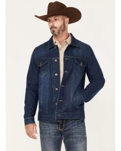 Cody James Men's Coasting Medium Wash Unlined Denim Jacket 8 Cody James Men's Coasting Medium Wash Unlined Denim Jacket -Cody James 2000373948 414 P2