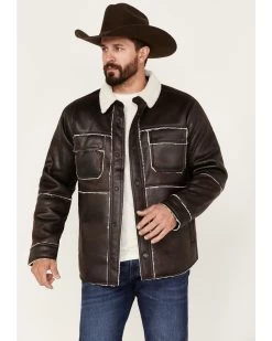 Cody James Men's Carmine Faux Shearling Shacket -Cody James 2000373950 200 P1