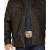 Cody James Men's Houston Distressed Moto Jacket 1 Cody James Men's Houston Distressed Moto Jacket -Cody James 2000373966 200 P3